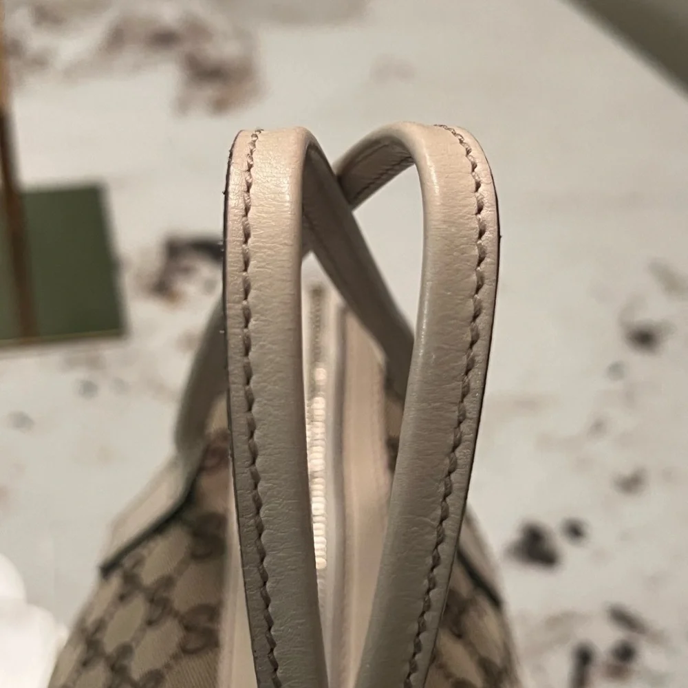 Pre-loved GUCCI GG Canvas New Britt Tote - Picture 6 of 11